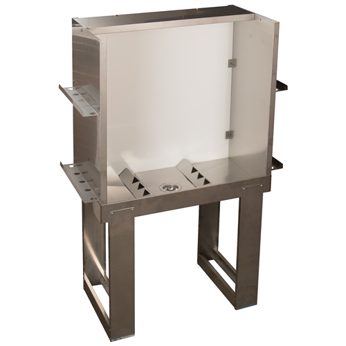 Vastex Stainless Steel Washout Booth 36" x 27"