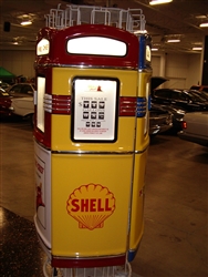 Shell Wall Mount Gas Pump