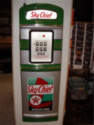 Texaco Sky Chief Wall Mount Gas Pump