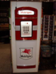 Mobil Gas Wall Mount Gas Pump