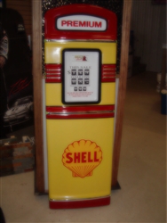 Shell Wall Mount Gas Pump