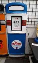 Chevron Wall Mount Gas Pump