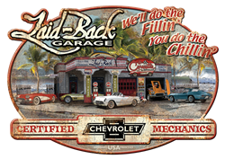 Corvette Metal sign