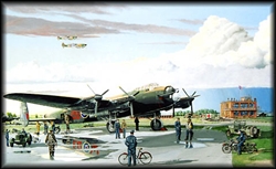 Lancaster Prepared For Battle Art Print