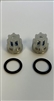 Replacement check valve kit for chemical pulse pump - Prochem, Sapphire Scientific, Legend Brands. Set of 2 with o-rings. # 102493