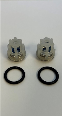 Replacement check valve kit for chemical pulse pump - Prochem, Sapphire Scientific, Legend Brands. Set of 2 with o-rings. # 102493