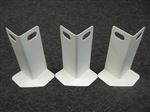 CORNER GUARDS WHITE, SET OF 3