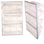 6 Pocket Bag Filter 23"x47"x8" (4/CS)