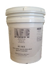 White Peelable Booth Coating For Galvanized Surfaces 5-Gal. (1/CS)