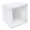 16"x25"x20" 1 Pocket Scrim Poly Cube (No Header) (6/CS)