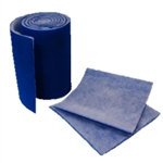 20"x20" Poly Exhaust Blue Pads (50/CS)