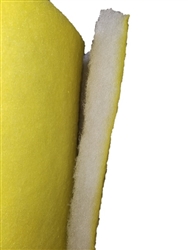 20"x20" Poly Exhaust Yellow Pads (40/CS)