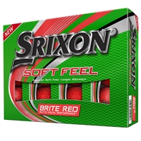 Srixon Soft Feel 12 Red Golf Balls