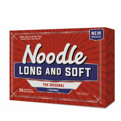 Noodle Long and Soft 24pk Golf Balls