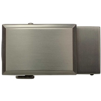 Nexbelt Fast Eddie Go-In! Beveled Satin Nickel Buckle