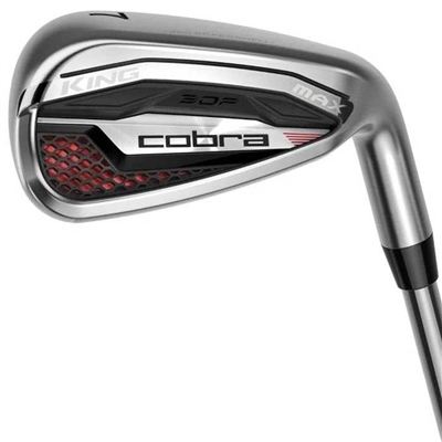 Cobra King Max Steel Iron Set