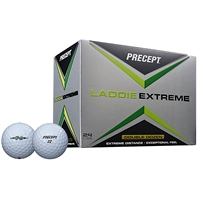 Precept Laddie Extreme Double Dozen White Golf Balls