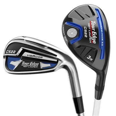 Tour Edge C522 Graphite Combo Ladies Iron Set