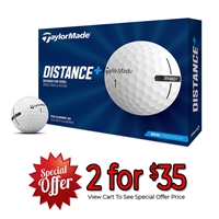 TaylorMade Distance + Golf Balls