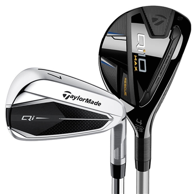 TaylorMade Qi10 Graphite Left Hand Combo Set