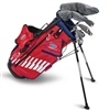 U.S. Kids Ultralight 48"-s 7-Club DV3 Stand Bag Set