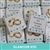 50 PERSONALISED MINT CHOCOLATE FAVOURS GOLD RINGS