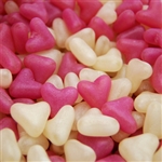 PINK & WHITE JELLY HEARTS 1kg