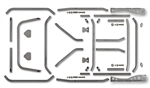 TJ Lazer-Fit Full Cage Kit
