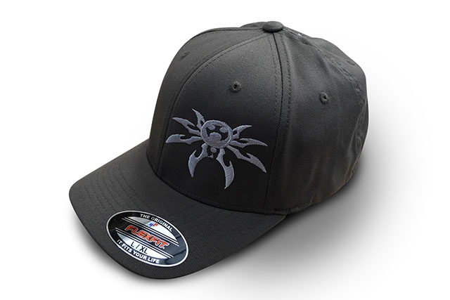 Spyder Logo FlexFit Ball Cap - Charcoal Gray - Large/X-Large | Hats &  Headwear | Poison Spyder Customs