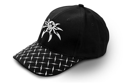 Spyder Logo Adjustable Ball Cap - Black/Diamond Plate