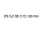 RUBICON Spyder Hood Side Decal - Silver