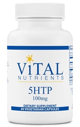 Vital Nutrients - 5HTP 100 mg - 60 vcaps