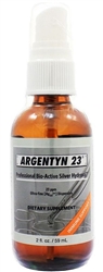 Argentyn 23 - Professional Bio-Active Silver Hydrosol Fine Mist Spray - 2 oz