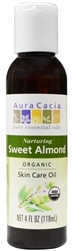 Aura Cacia - Nurturing Sweet Almond Organic Skin Care Oil - 4 oz