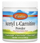 carlson labs acetyl l-carnitine powder 3.53 oz