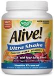 Nature's Way - Alive! Ultra-Shake Soy Protein Vanilla - 1.2 lbs.