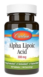 carlson labs alpha lipoic acid 300 mg 90 tabs