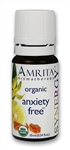 Amrita Aromatherapy - Anxiety Free Organic - 10 ml