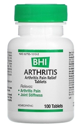 bhi arthritis pain relief 100 tabs