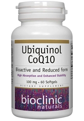 Bioclinic Naturals - Ubiquinol CoQ10 100 mg - 60 gels
