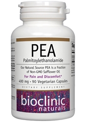 Bioclinic Naturals - PEA (Palmitoylethanolamide) - 90 vcaps