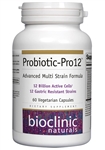 Bioclinic Naturals - Probiotic-Pro 12 - 60 vcaps