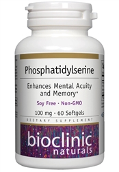 Bioclinic Naturals - Phosphatidylserine 100 mg - 60 softgels