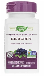 Nature's Way - Bilberry Extract 160 mg - 60 caps