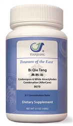 Treasure of the East - Bi Qiu Tang (Codonopsis & White Atractylodes Comb) - 100 grams