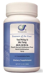 Treasure of the East - Tao Hong Si Wu Tang (Persica Carthamus 4 Herb Comb) - 100 grams