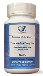 Treasure of the East - Tian Ma Gou Teng Yin (Gastrodia & Unicaria) - 100 caps