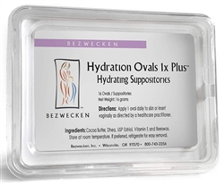 bezwecken hydration ovals 1x plus 16 suppositories