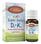 carlson labs kids super daily k2 10.16 ml