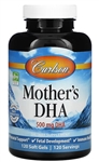 carlson labs mothers dha 500 mg 120 gels